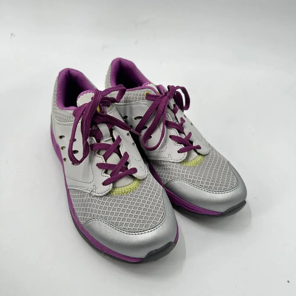 VIONIC Venture Athletic Shoe Sneaker in Purple Gray // 8.5